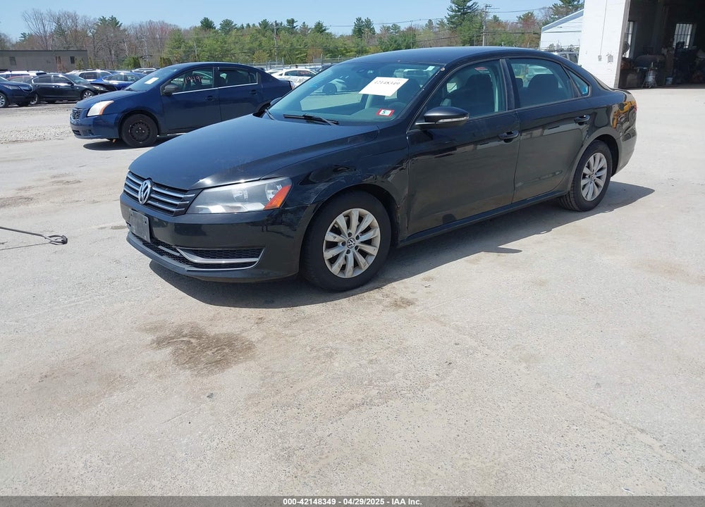 2012 VOLKSWAGEN PASSAT VIN: 1VWAP7A39CC025836