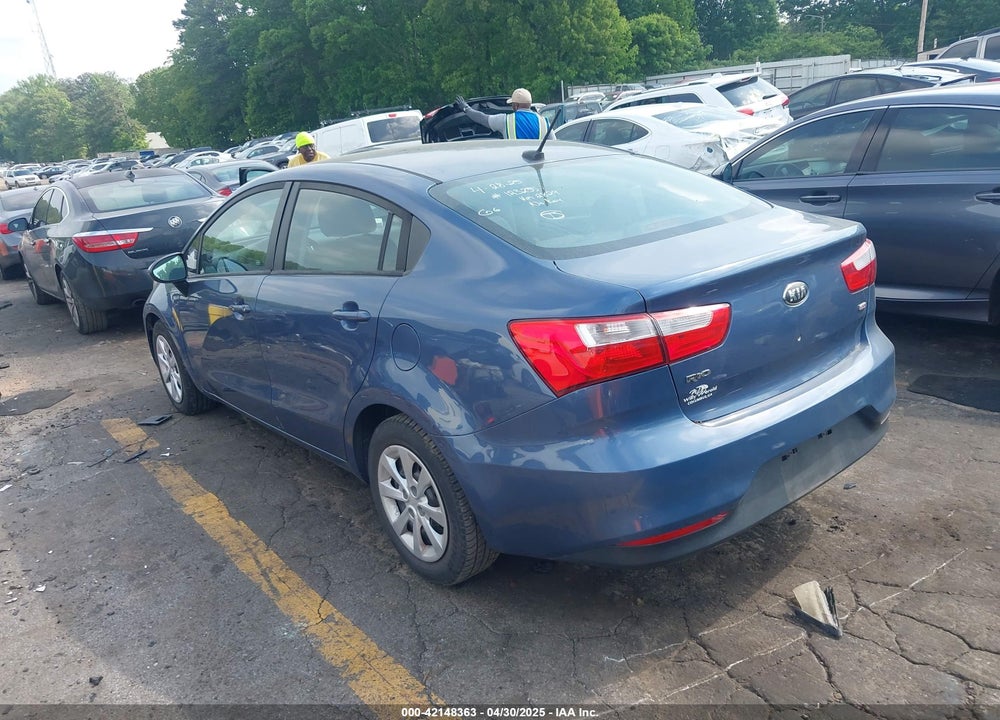 2016 KIA RIO VIN: KNADM4A37G6662829