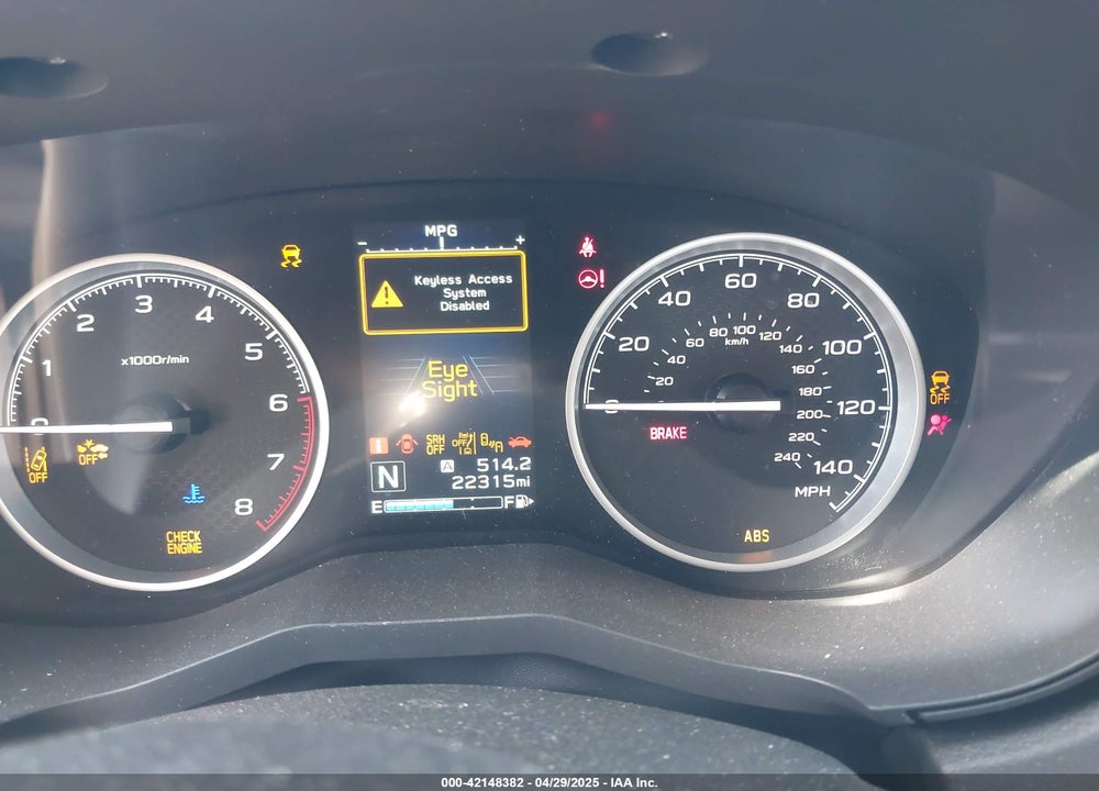 2023 SUBARU FORESTER VIN: JF2SKANC0PH548072