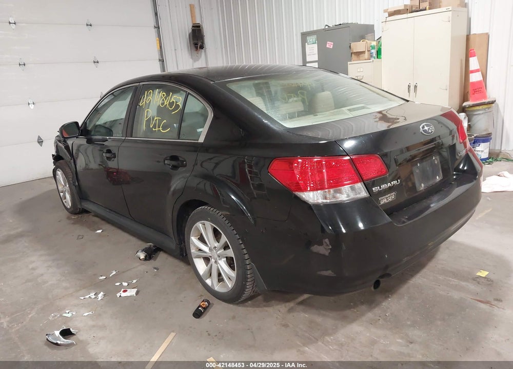 2013 SUBARU LEGACY VIN: 4S3BMCC67D3003934