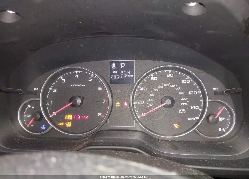 2013 SUBARU LEGACY VIN: 4S3BMCC67D3003934