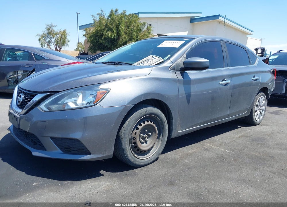 2017 NISSAN SENTRA SV VIN: 3N1AB7APXHL694846