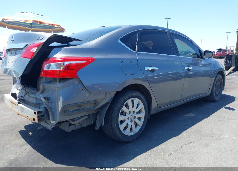 2017 NISSAN SENTRA SV VIN: 3N1AB7APXHL694846