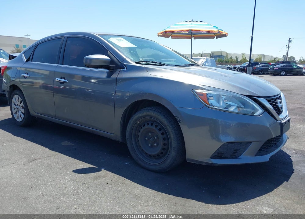 2017 NISSAN SENTRA SV VIN: 3N1AB7APXHL694846