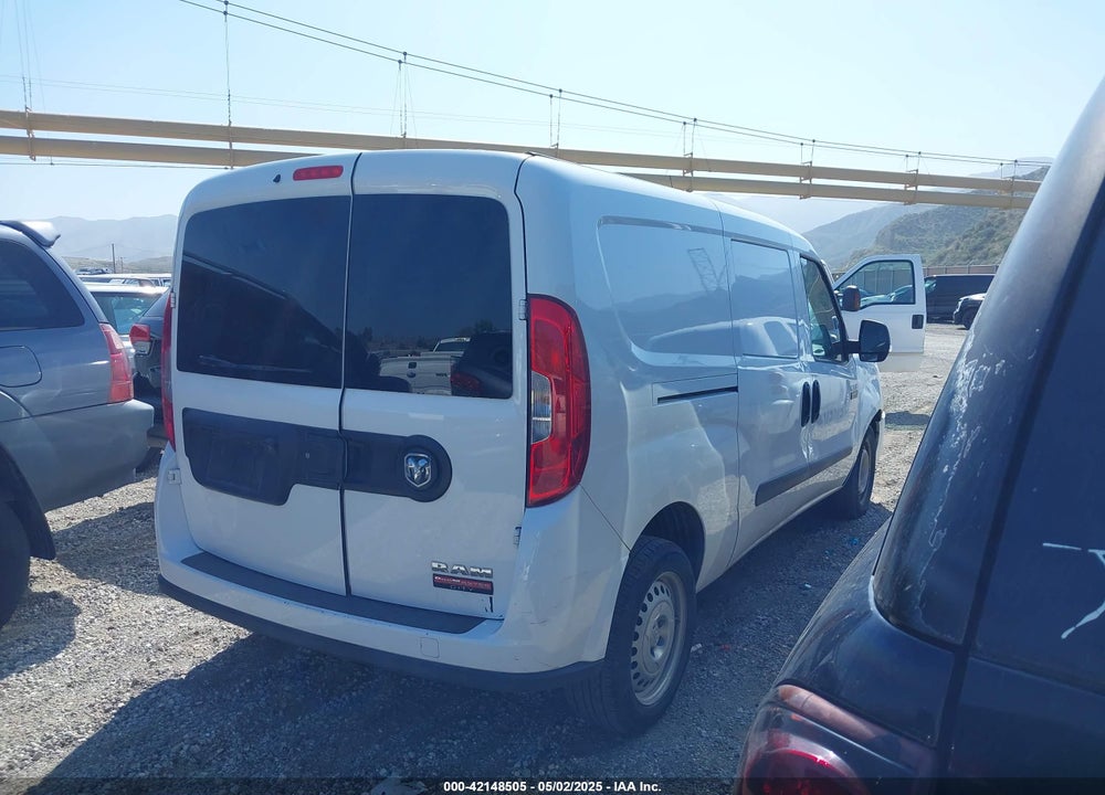 2022 RAM PROMASTER CITY CARGO VAN VIN: ZFBHRFAB0N6W48747
