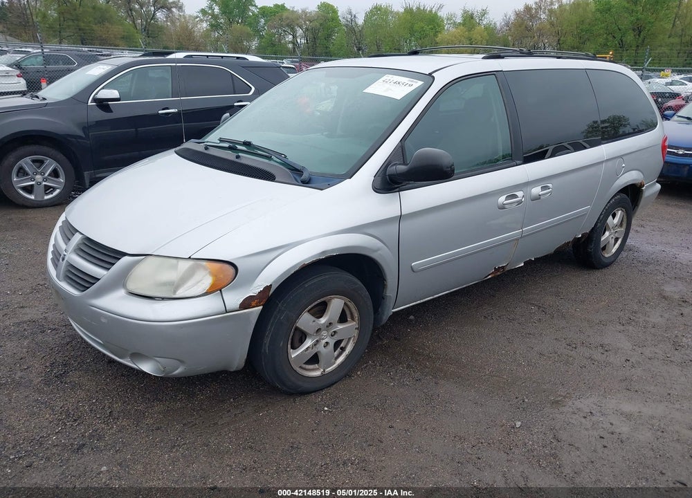 2007 DODGE GRAND CARAVAN SXT VIN: 2D4GP44L67R306502