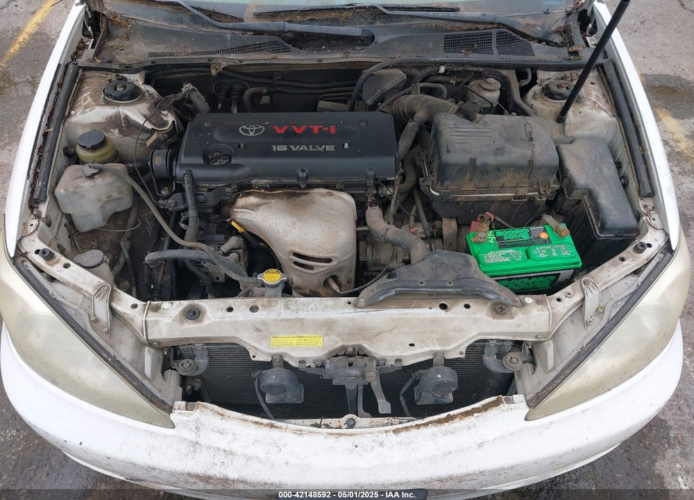 2002 TOYOTA CAMRY LE VIN: 4T1BE32K22U570082