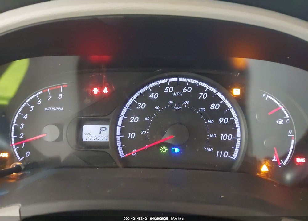 2012 TOYOTA SIENNA LE V6 8 PASSENGER VIN: 5TDKK3DC3CS245840