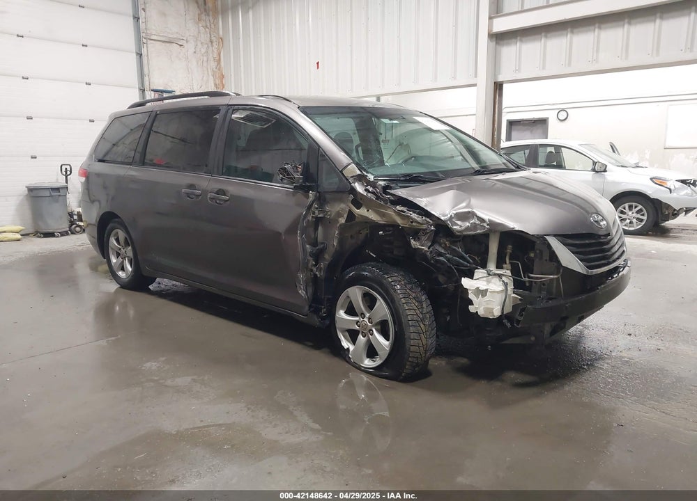 2012 TOYOTA SIENNA LE V6 8 PASSENGER VIN: 5TDKK3DC3CS245840