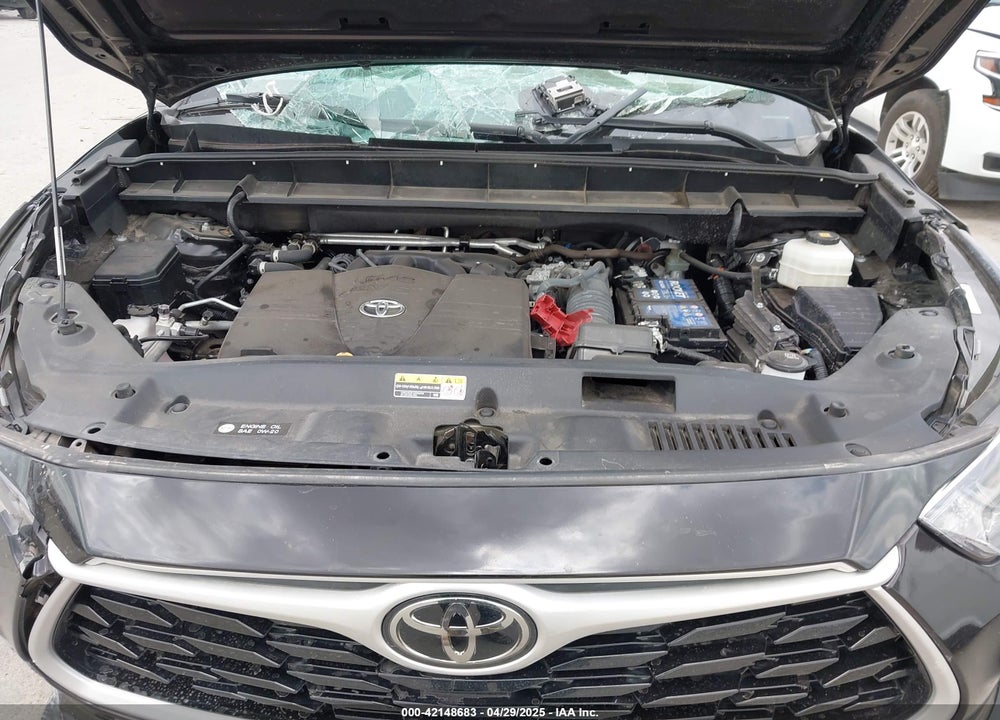2022 TOYOTA HIGHLANDER VIN: 5TDBZRBH6NS249803