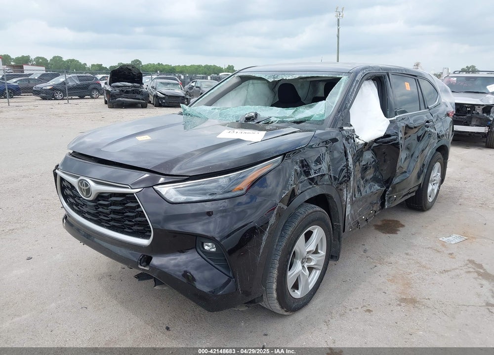 2022 TOYOTA HIGHLANDER VIN: 5TDBZRBH6NS249803