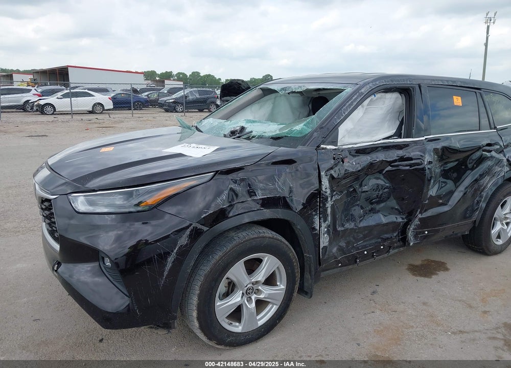 2022 TOYOTA HIGHLANDER VIN: 5TDBZRBH6NS249803