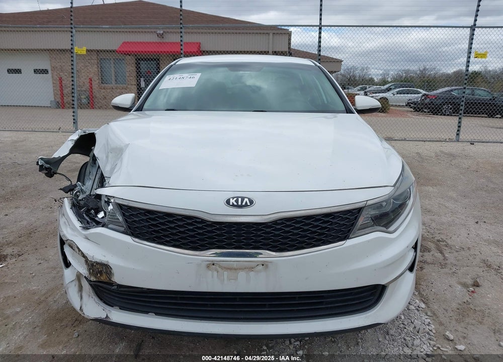 2016 KIA OPTIMA LX VIN: 5XXGT4L37GG087701