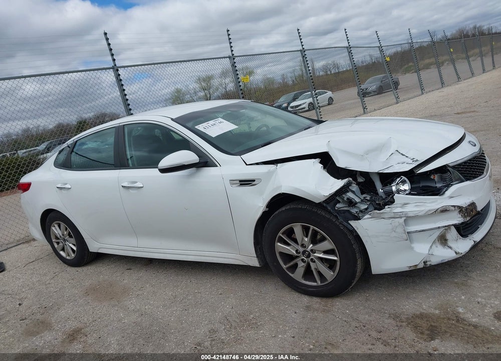 2016 KIA OPTIMA LX VIN: 5XXGT4L37GG087701