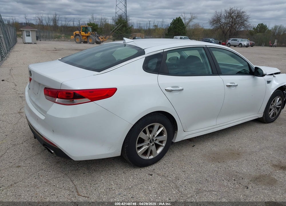 2016 KIA OPTIMA LX VIN: 5XXGT4L37GG087701