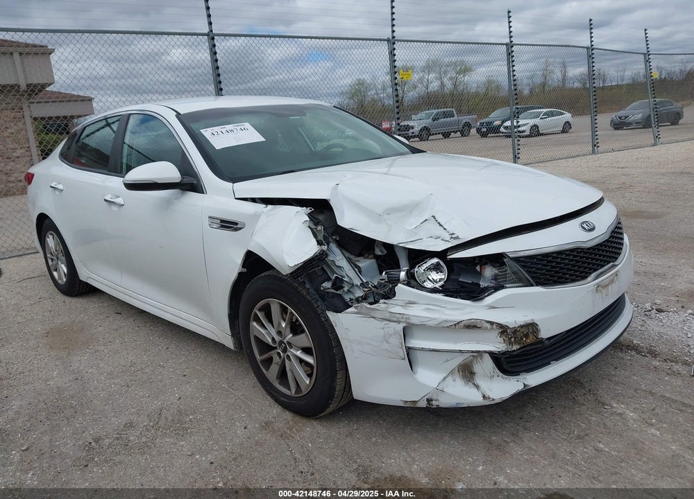 2016 KIA OPTIMA LX VIN: 5XXGT4L37GG087701