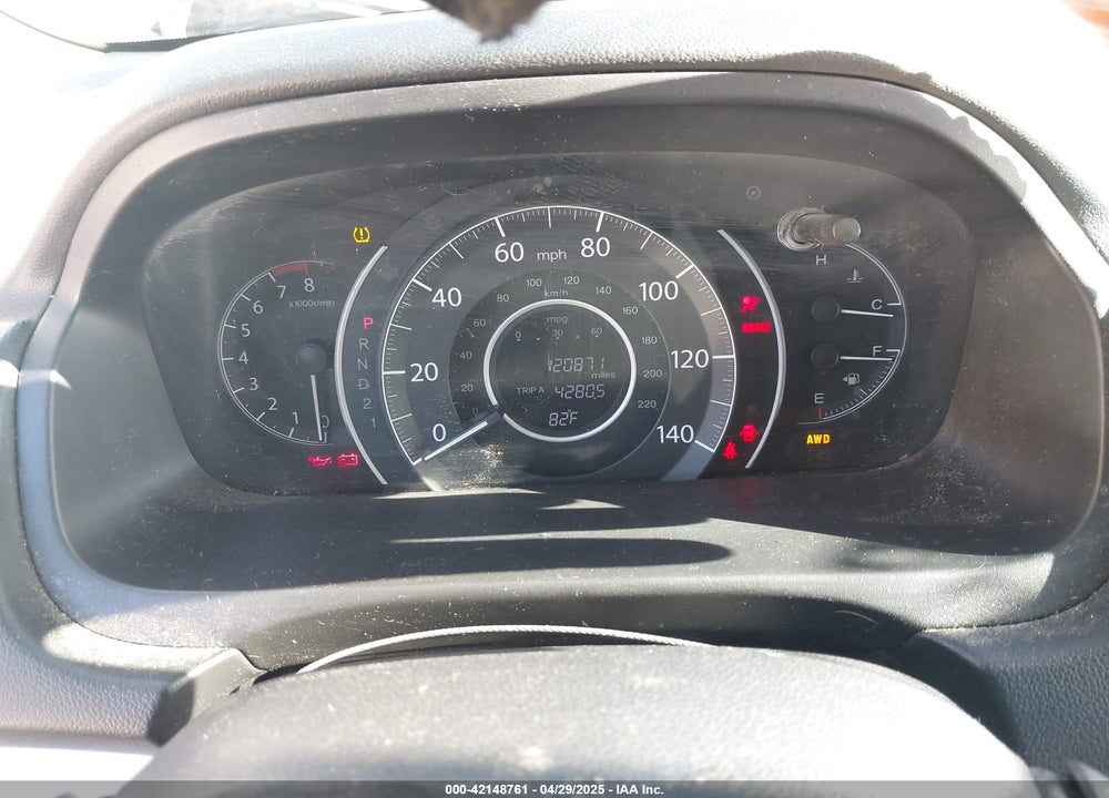 2014 HONDA CR-V EX VIN: 5J6RM4H52EL051504