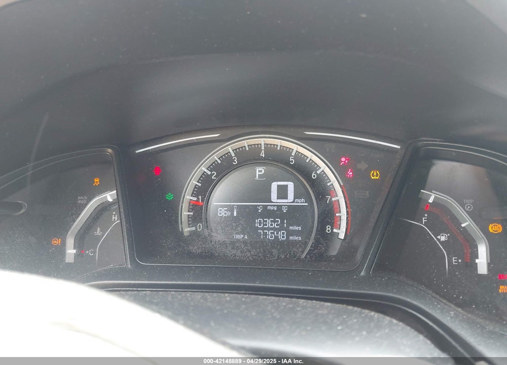 2018 HONDA CIVIC VIN: 2HGFC2F58JH554515