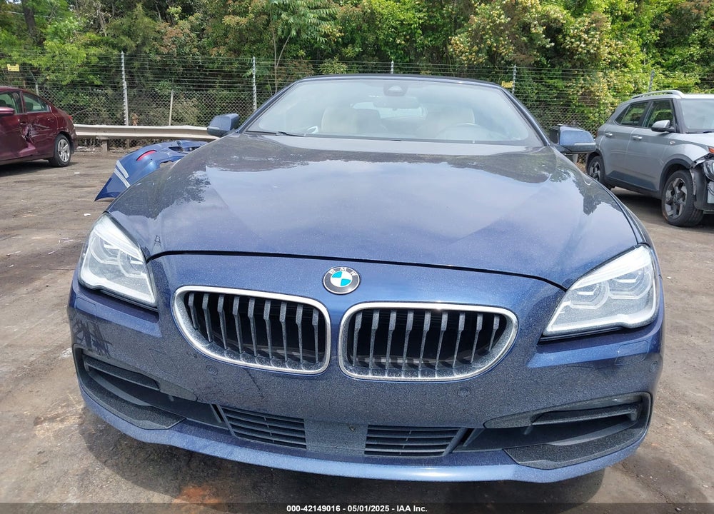 2018 BMW 650I VIN: WBA6F5C55JD997095