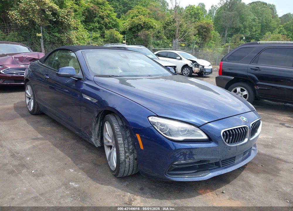 2018 BMW 650I VIN: WBA6F5C55JD997095