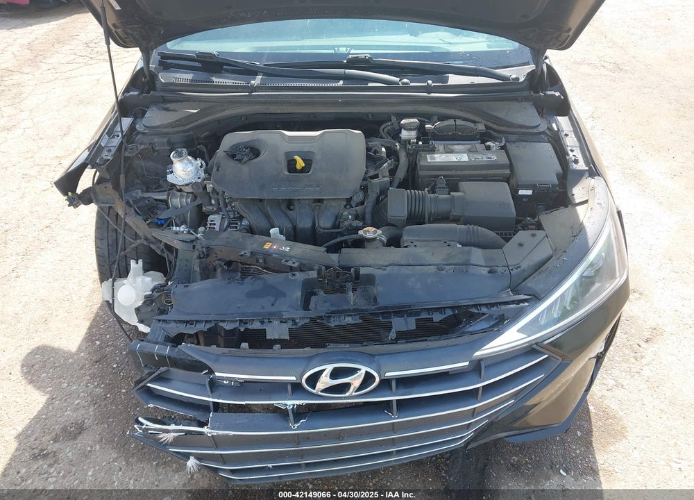 2020 HYUNDAI ELANTRA SEL VIN: KMHD84LFXLU994456