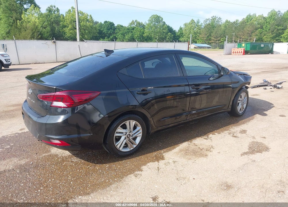 2020 HYUNDAI ELANTRA SEL VIN: KMHD84LFXLU994456