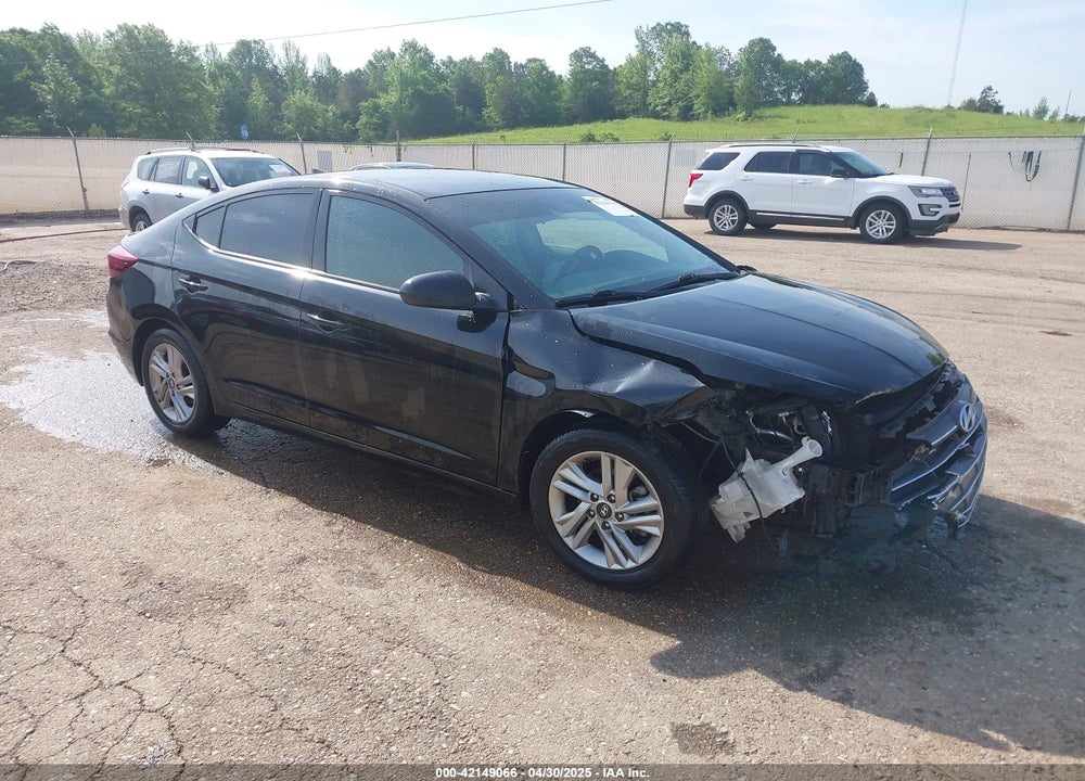 2020 HYUNDAI ELANTRA SEL VIN: KMHD84LFXLU994456