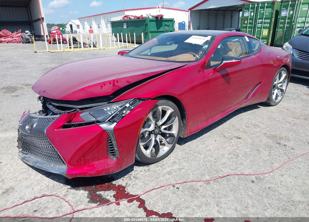 2021 LEXUS LC 500 VIN: JTHAP5AY3MA103106