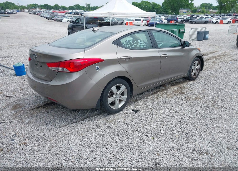 2013 HYUNDAI ELANTRA GLS VIN: 5NPDH4AE2DH303639