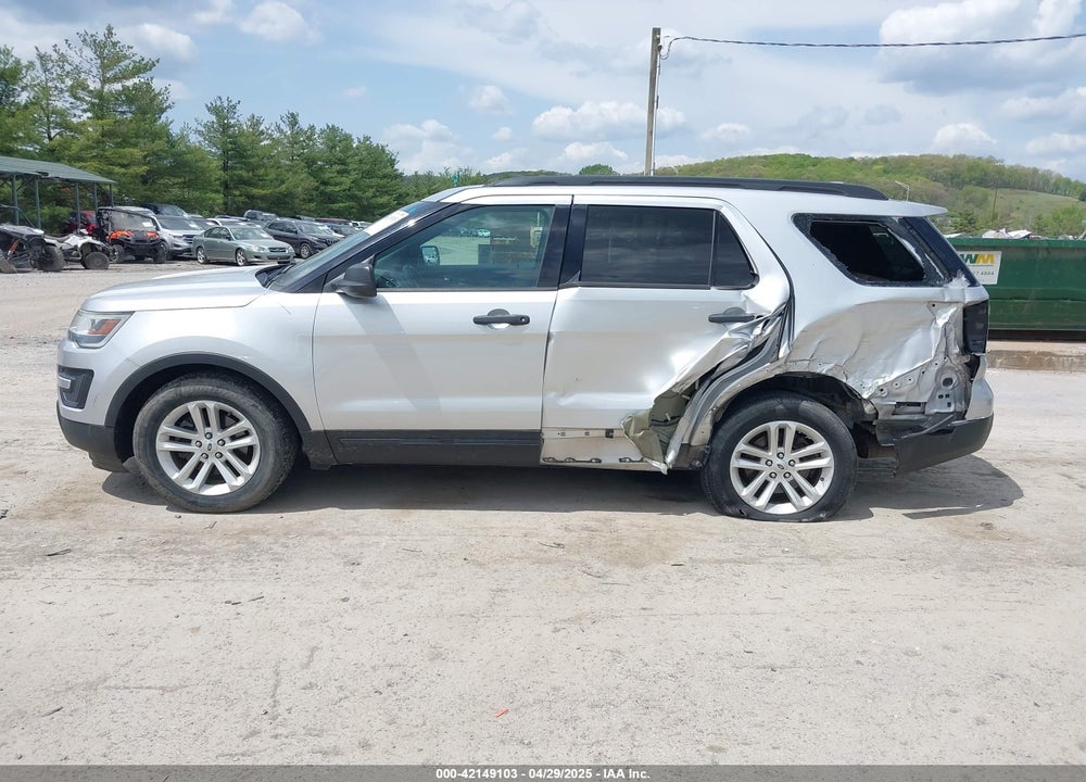 2016 FORD EXPLORER VIN: 1FM5K7B86GGB86314