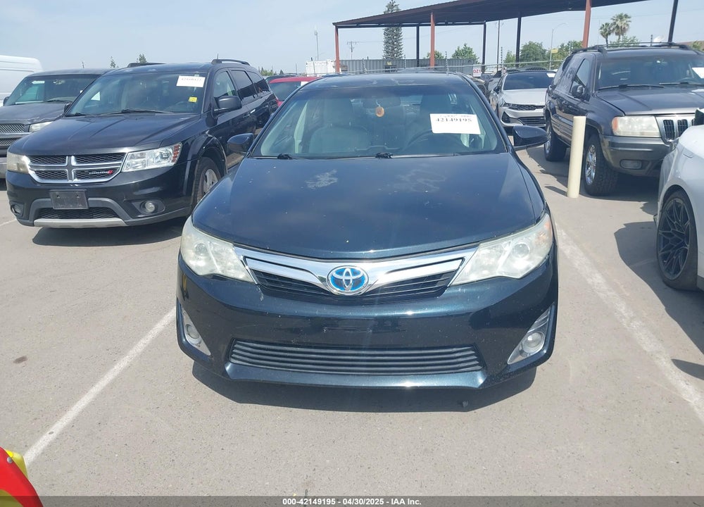 2012 TOYOTA CAMRY HYBRID XLE VIN: 4T1BD1FK9CU059097
