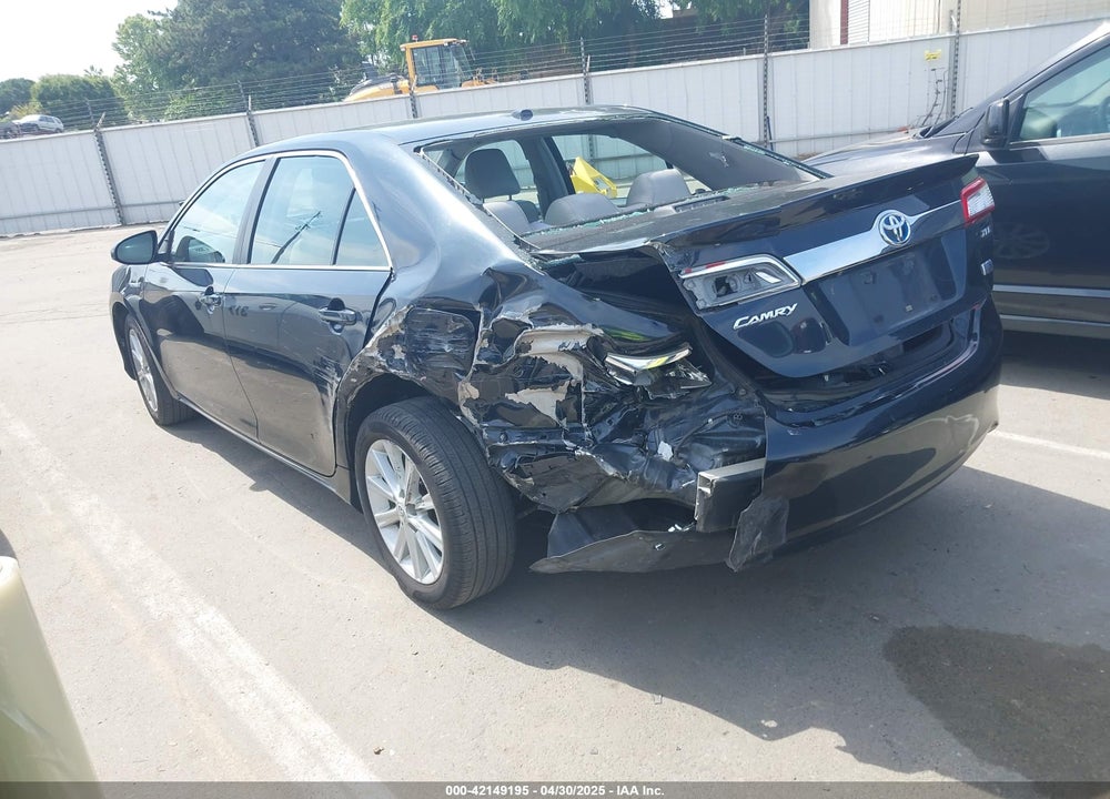 2012 TOYOTA CAMRY HYBRID XLE VIN: 4T1BD1FK9CU059097