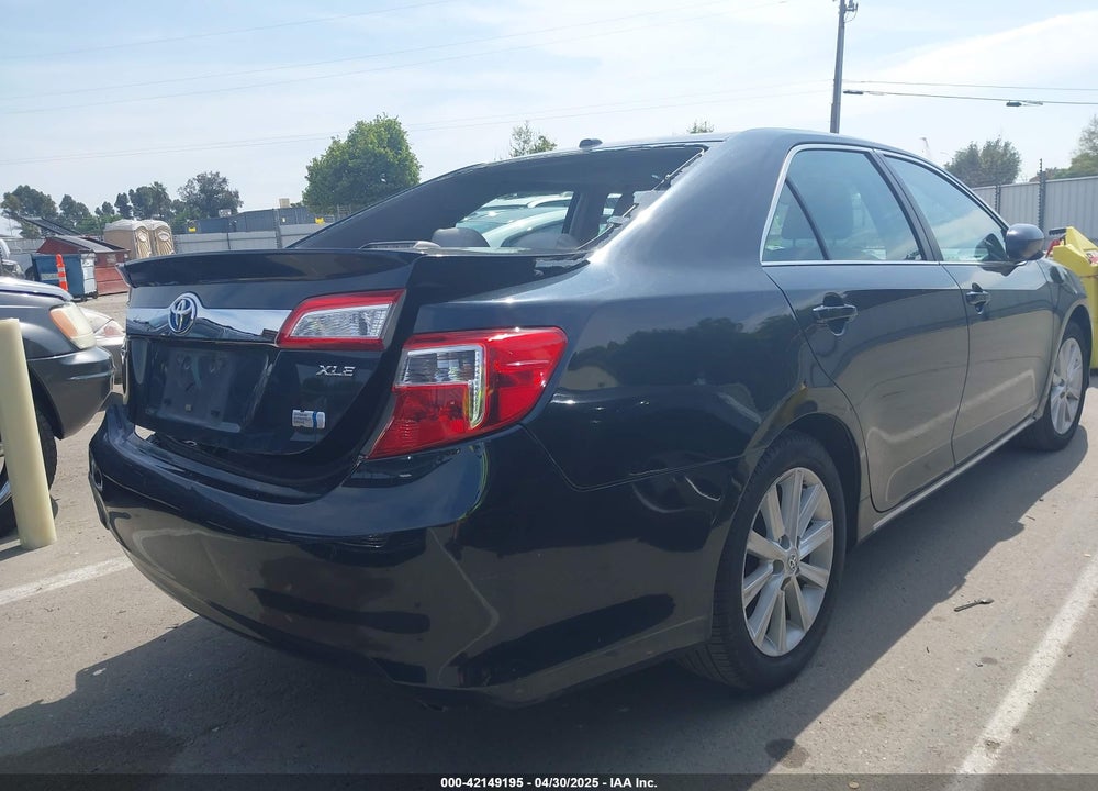 2012 TOYOTA CAMRY HYBRID XLE VIN: 4T1BD1FK9CU059097