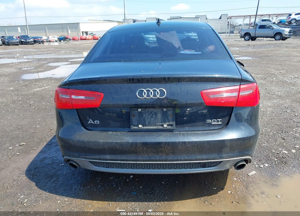 2012 AUDI A6 VIN: WAUHGAFC3CN133720