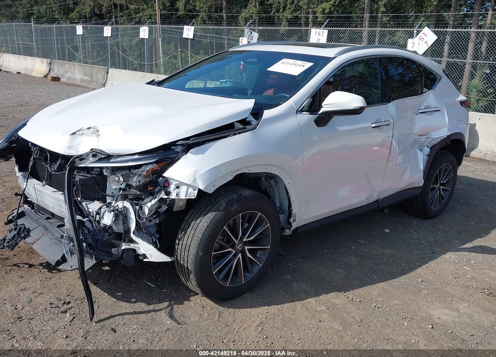 2022 LEXUS NX VIN: 2T2AGCEZ8NC004511