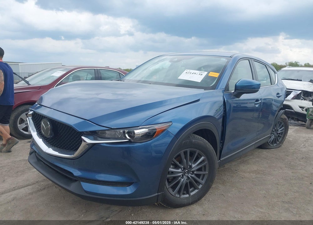 2021 MAZDA CX-5 SPORT VIN: JM3KFBBM8M0353831