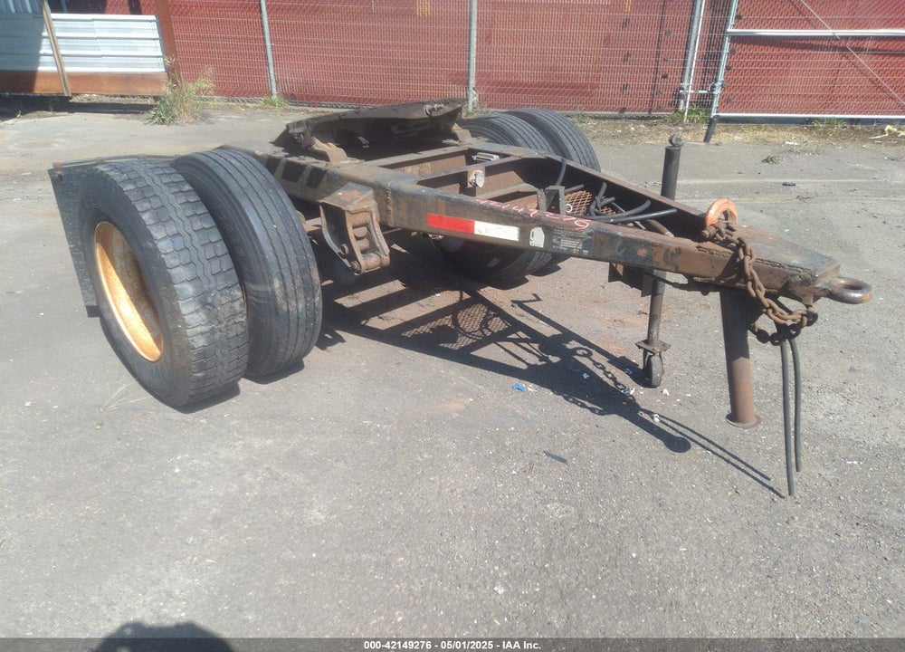 1986 UTILITY TRAILER MFG --- VIN: 1UYDD100XGC599401