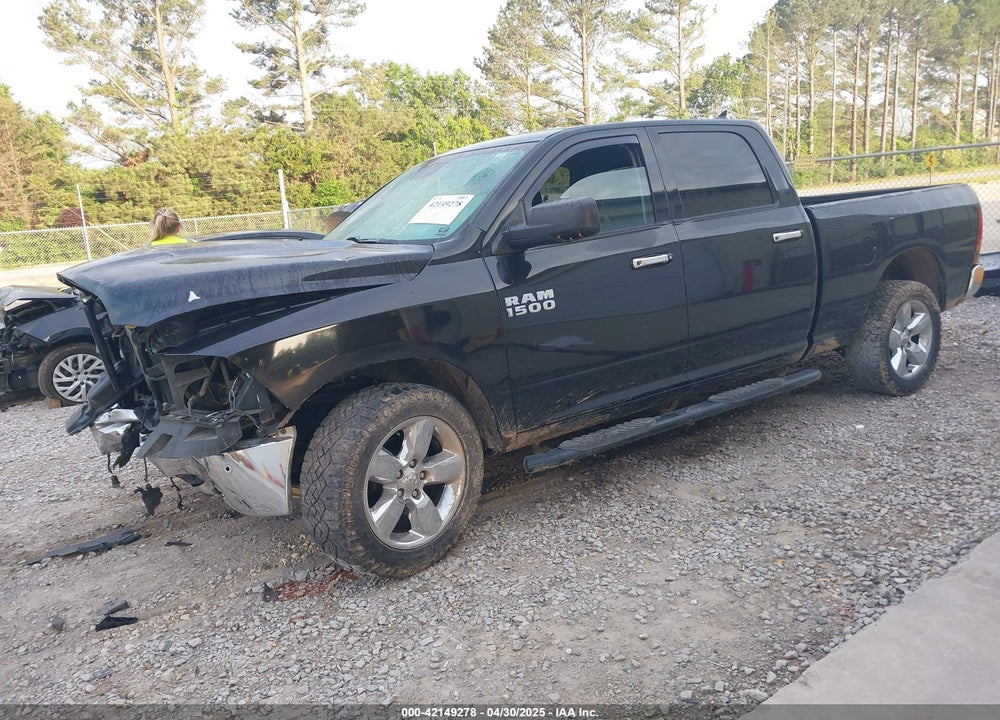 2016 RAM 1500 BIG HORN VIN: 1C6RR7TT2GS309728