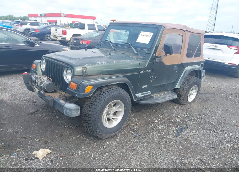 1998 JEEP WRANGLER SE VIN: 1J4FY29P8WP792133