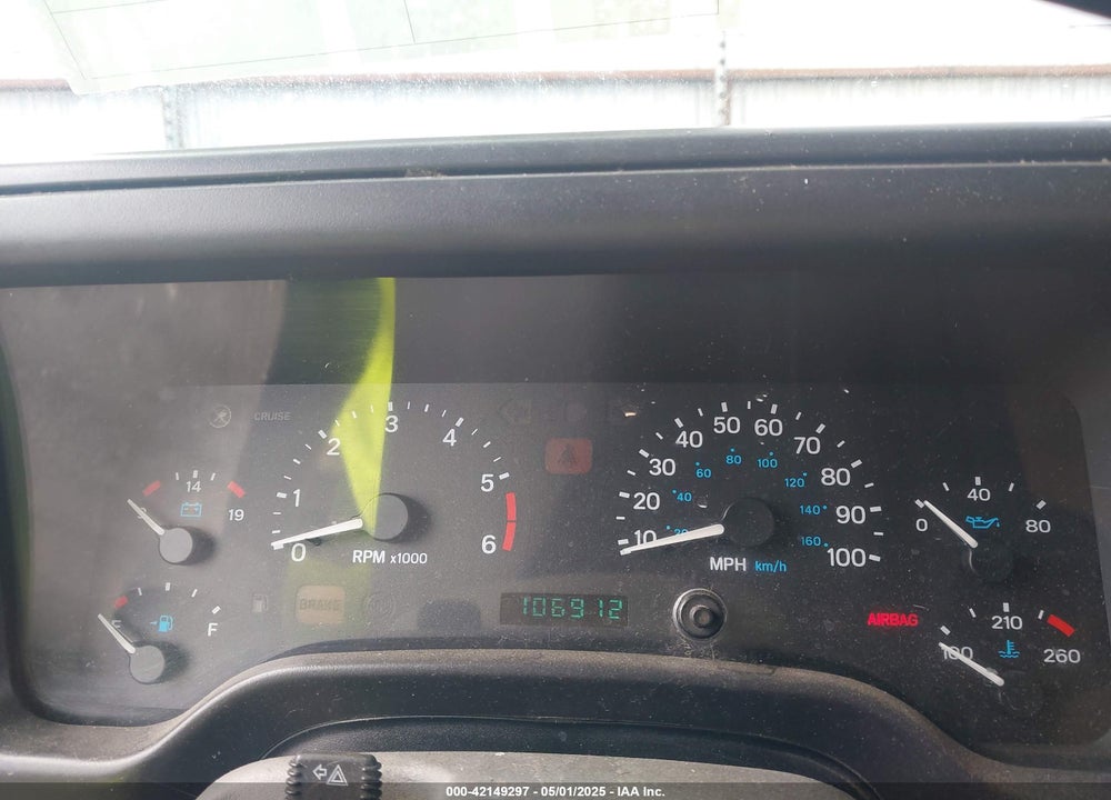1998 JEEP WRANGLER SE VIN: 1J4FY29P8WP792133