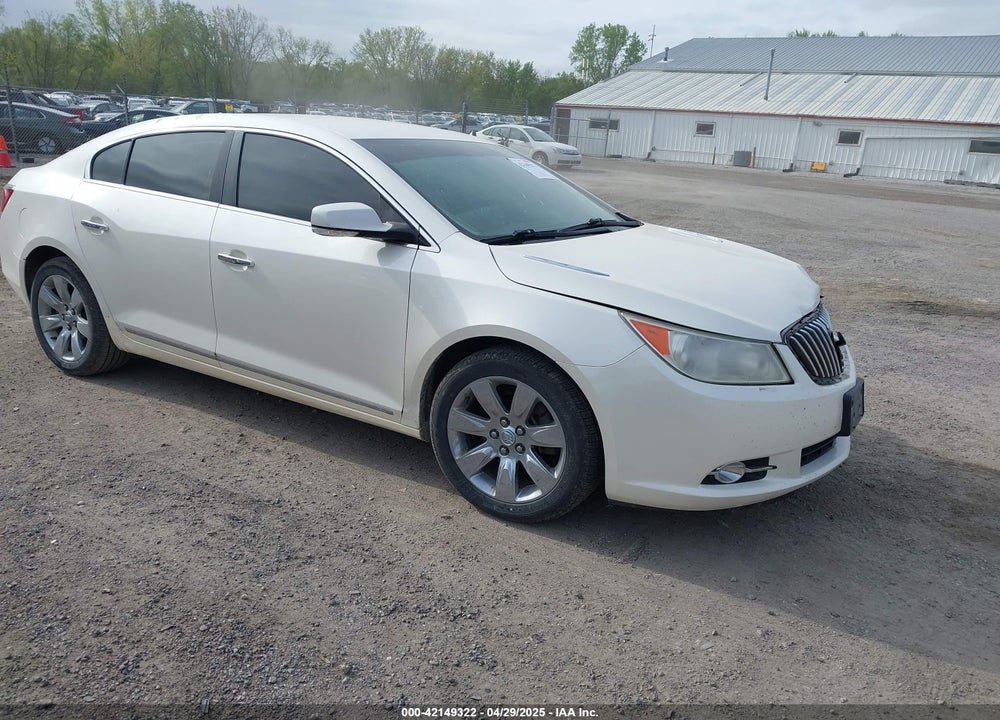 2013 BUICK LACROSSE LEATHER GROUP VIN: 1G4GC5E3XDF219584