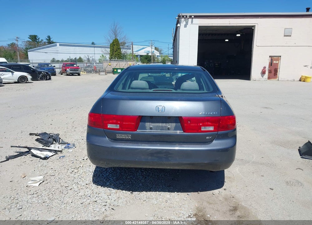 2005 HONDA ACCORD 2.4 EX VIN: 1HGCM567X5A104291