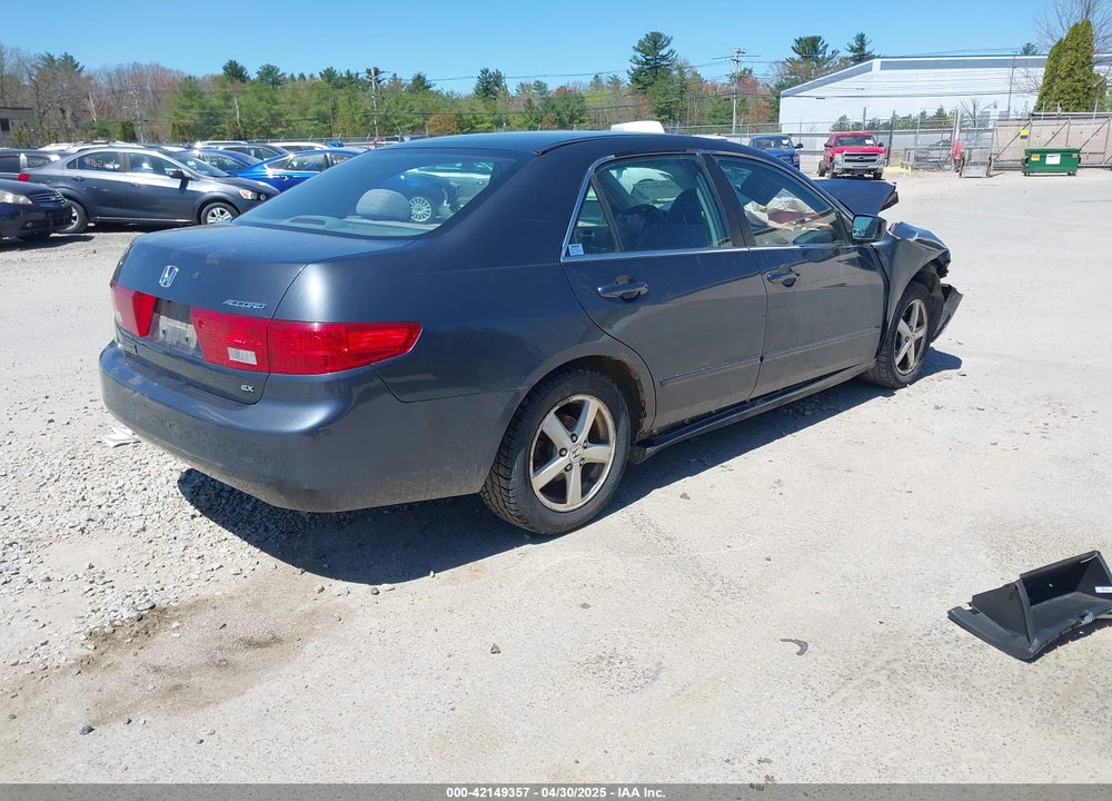2005 HONDA ACCORD 2.4 EX VIN: 1HGCM567X5A104291