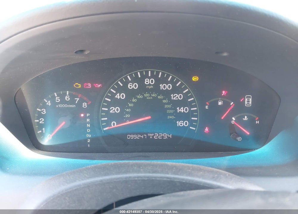 2005 HONDA ACCORD 2.4 EX VIN: 1HGCM567X5A104291