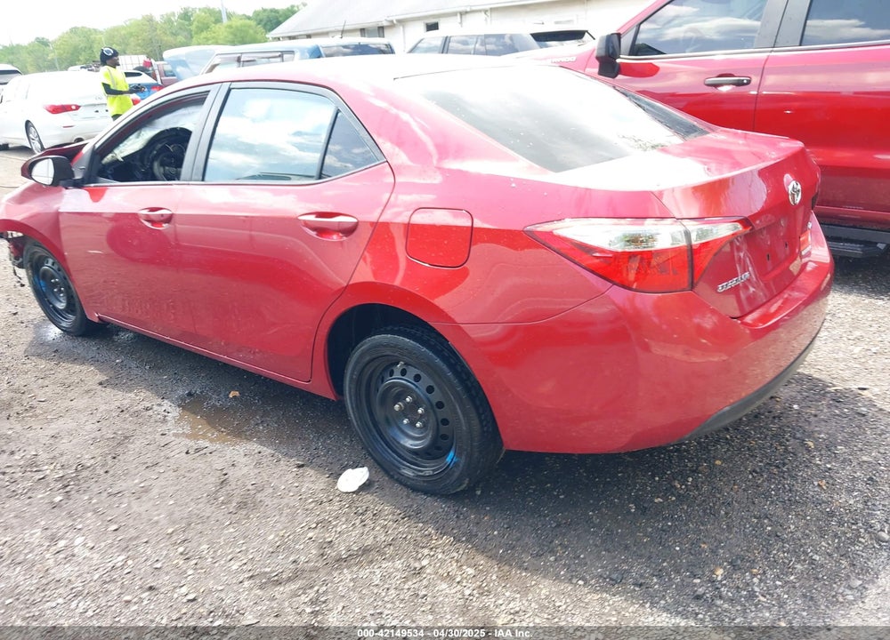 2016 TOYOTA COROLLA LE VIN: 2T1BURHEXGC713215