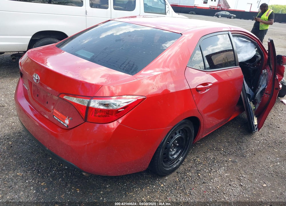 2016 TOYOTA COROLLA LE VIN: 2T1BURHEXGC713215