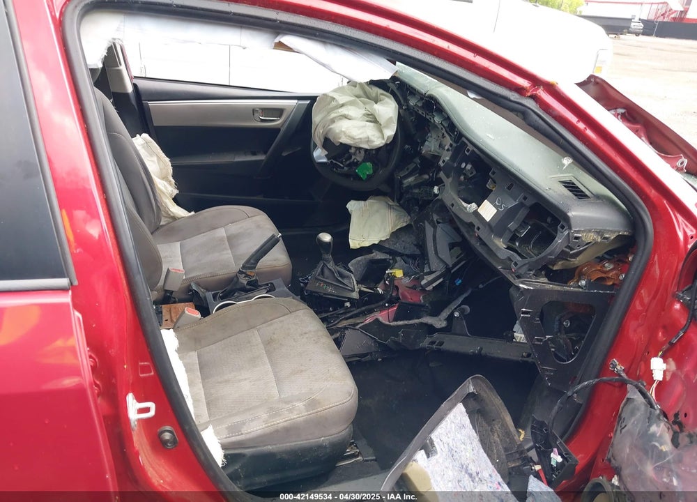 2016 TOYOTA COROLLA LE VIN: 2T1BURHEXGC713215
