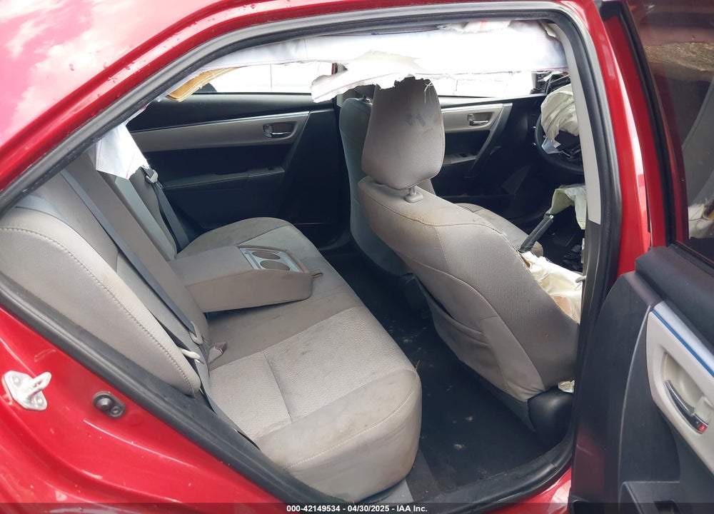 2016 TOYOTA COROLLA LE VIN: 2T1BURHEXGC713215