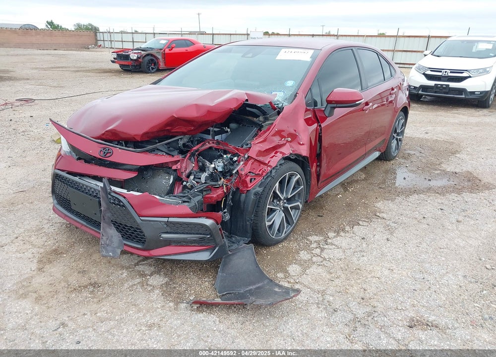 2022 TOYOTA COROLLA VIN: JTDS4MCE8NJ091547
