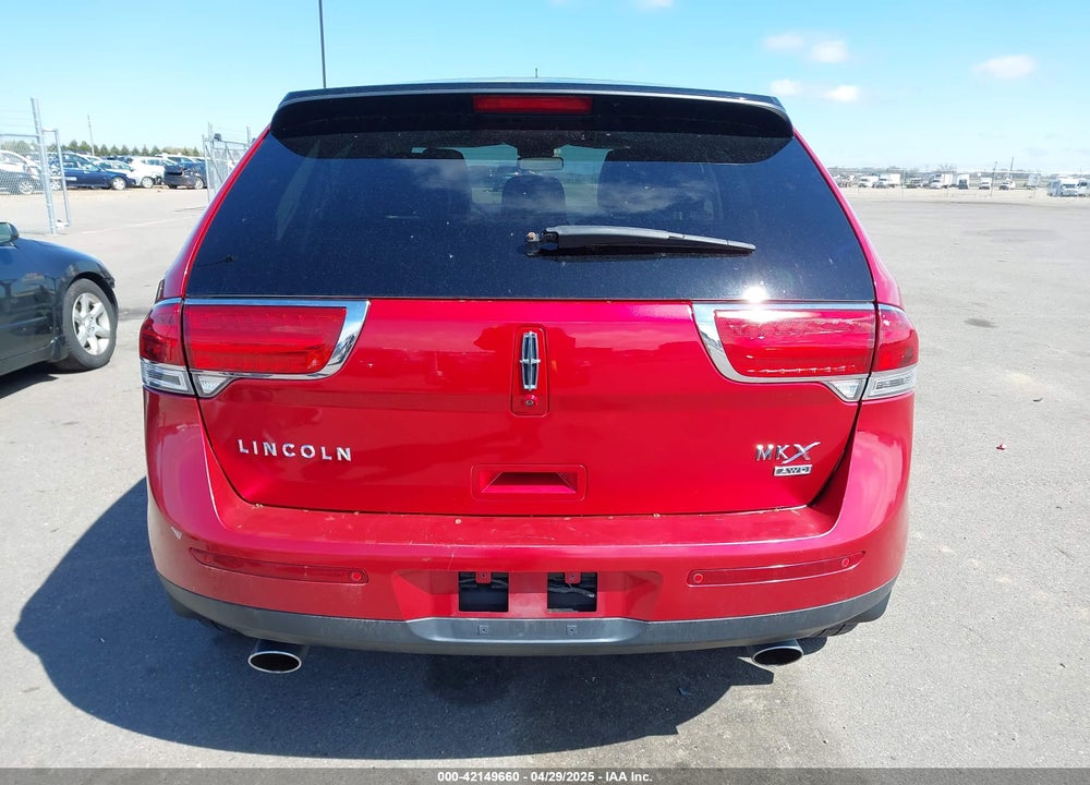 2012 LINCOLN MKX VIN: 2LMDJ8JK3CBL16203